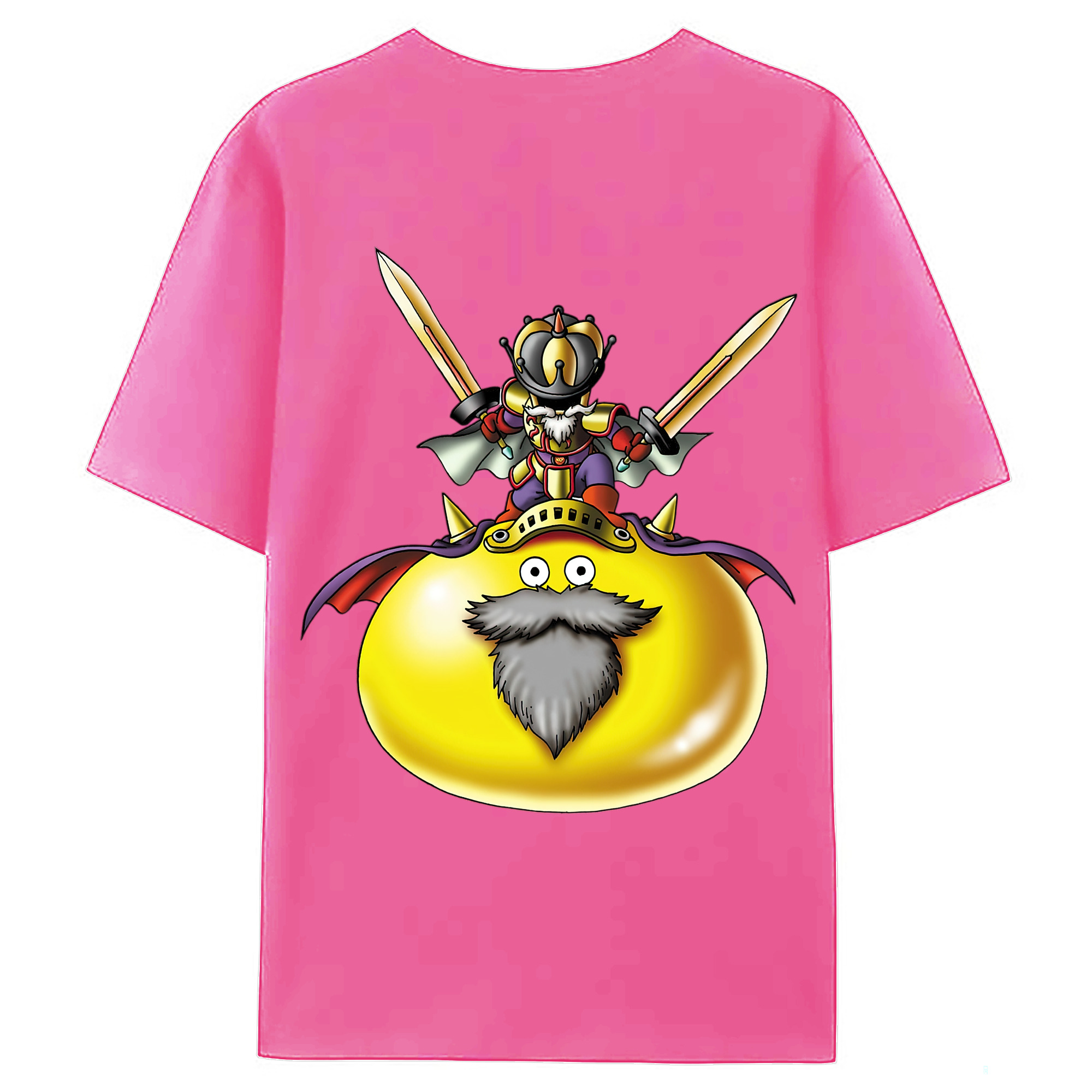 （画像用） ドラゴンクエスト Doragon Kuesuto Dragon Quest レディース半袖Tシャツ(バックプリント)